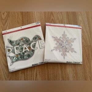 Recollections Peace Quilling Kit with Green and Gold Accents